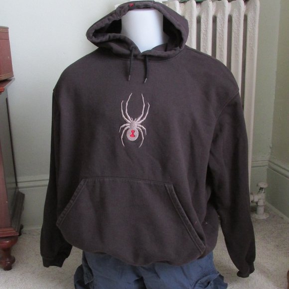 Spyder Other - Faded Black Spyder Pullover Hoodie
